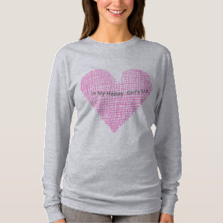 Full sleeves basic women tshirt with girl era desi