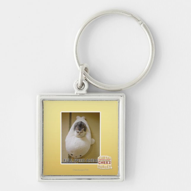 Full Speed Ahead Key Ring (Front)