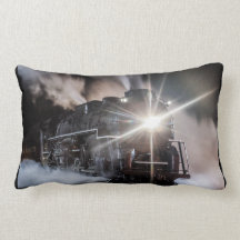 Full Steam Throw Pillow