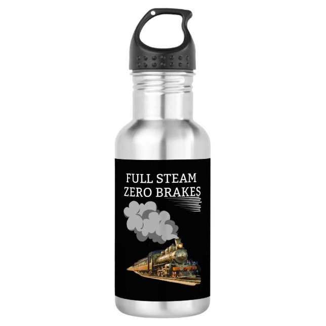 Full Steam Zero Breaks 532 Ml Water Bottle (Front)
