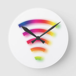 Full Strength WIFI Round Clock