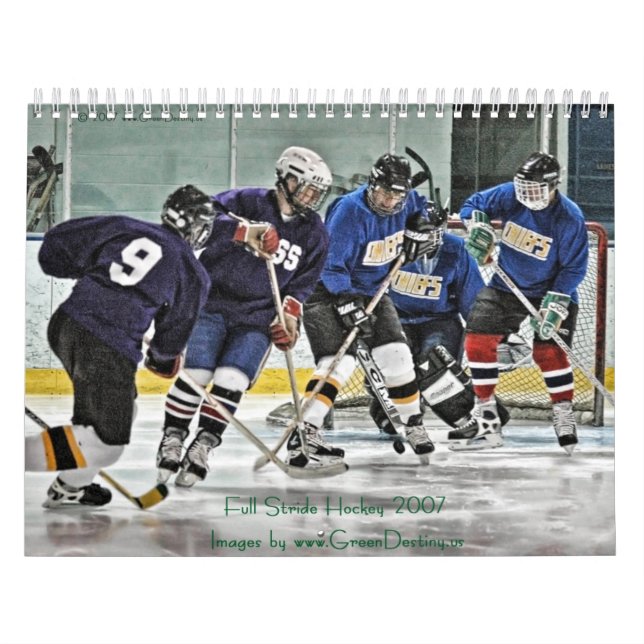 Full Stride Hockey 2007 Calendar (Cover)