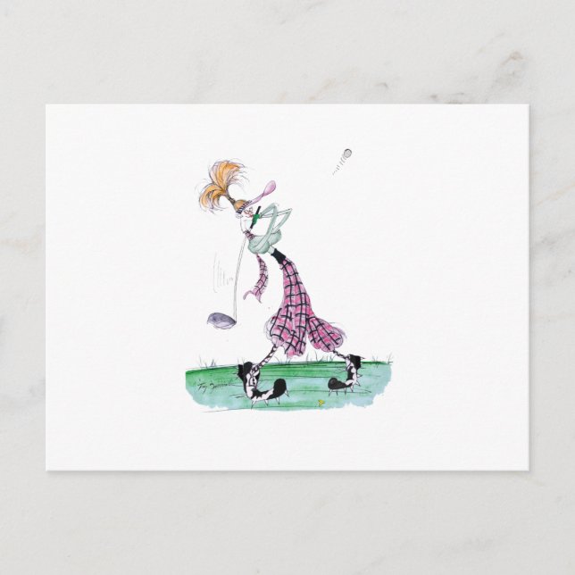 full swing golf, tony fernandes postcard (Front)
