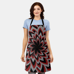 FULL SWIRL FLOWER  APRON