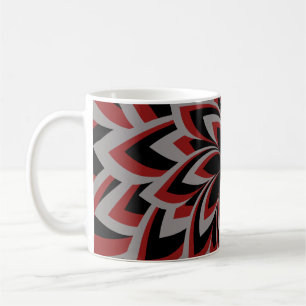 FULL SWIRL FLOWER COFFEE MUG