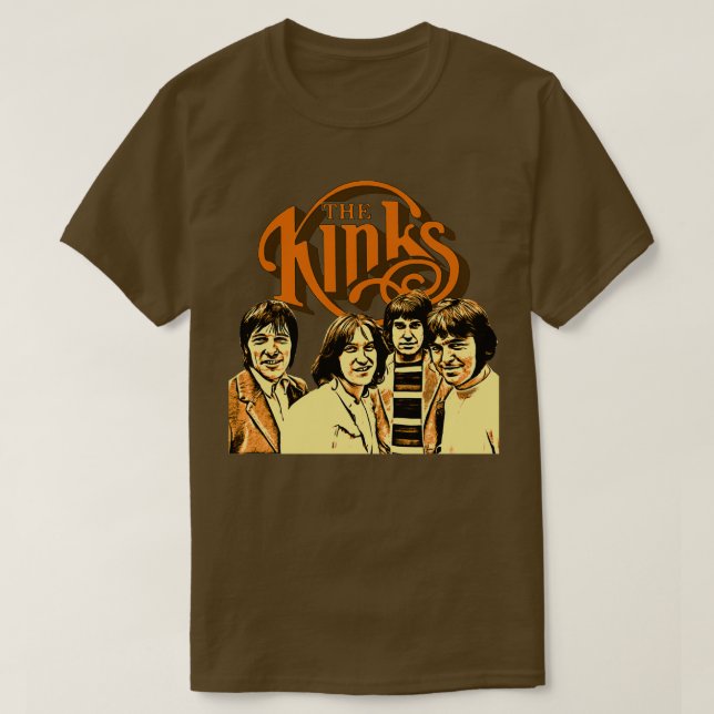Full Team Kinks T-Shirt (Design Front)