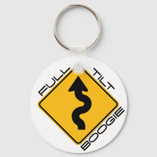Full Tilt Boogie - winding road ahead Key Ring
