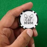 Full Time Cat Mum Funny Feline Lover Gift