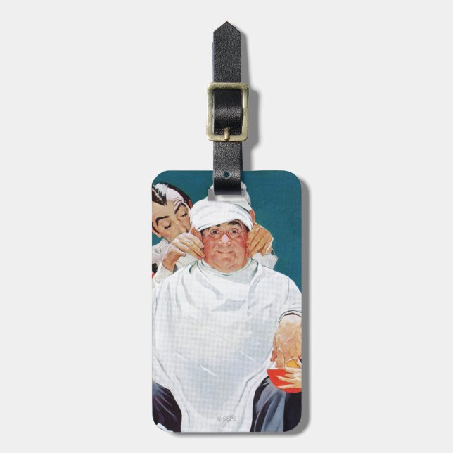 Full Treatment Luggage Tag (Front Vertical)