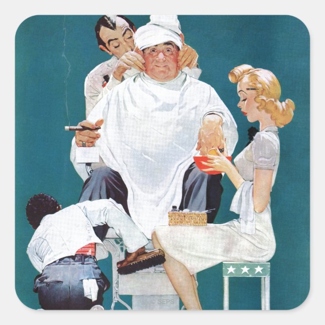 Full Treatment Square Sticker (Front)