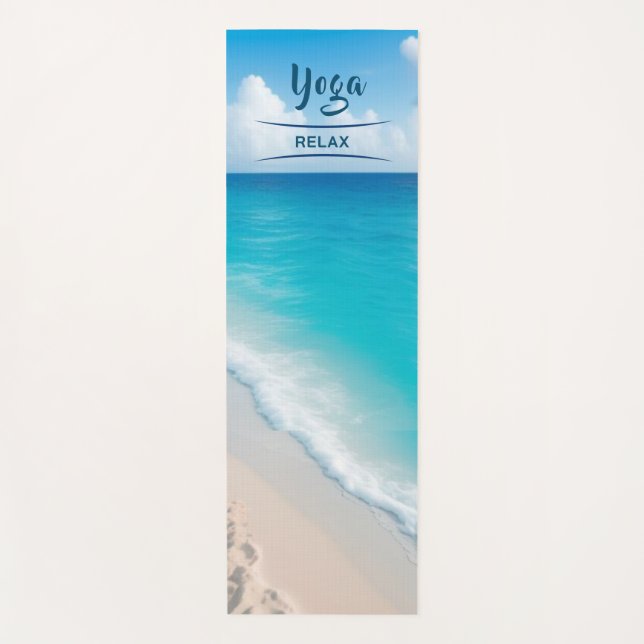 Full View Beach  - Yoga Mat (Front)