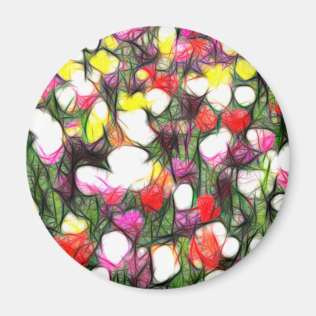 Full with spring colors magnet (Front)