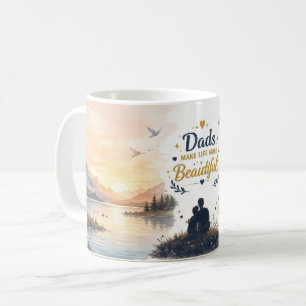 Full Wrap Ceramic Coffee Mug - Father's Day Gift