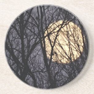 Full Yellow Mooon Coaster