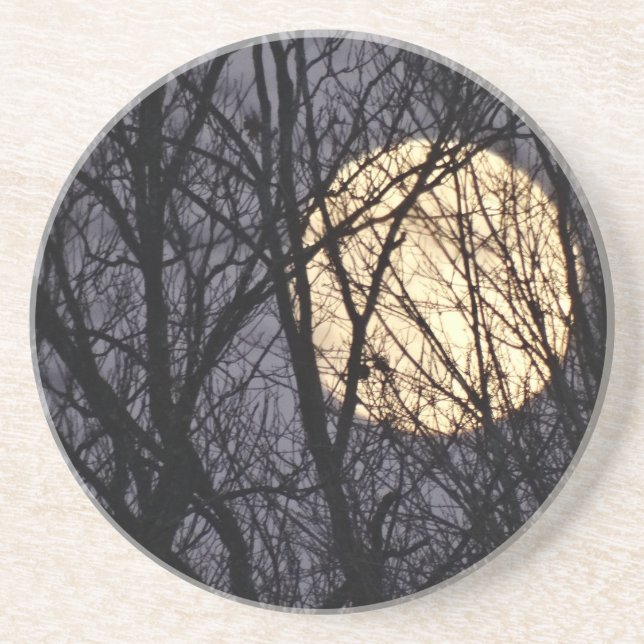 Full Yellow Mooon Coaster (Front)