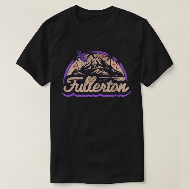 Fullerton, California T-Shirt (Design Front)