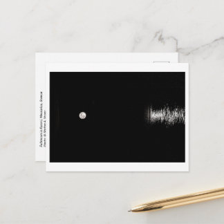 Fullmoon Rising over the Sea - Postcard
