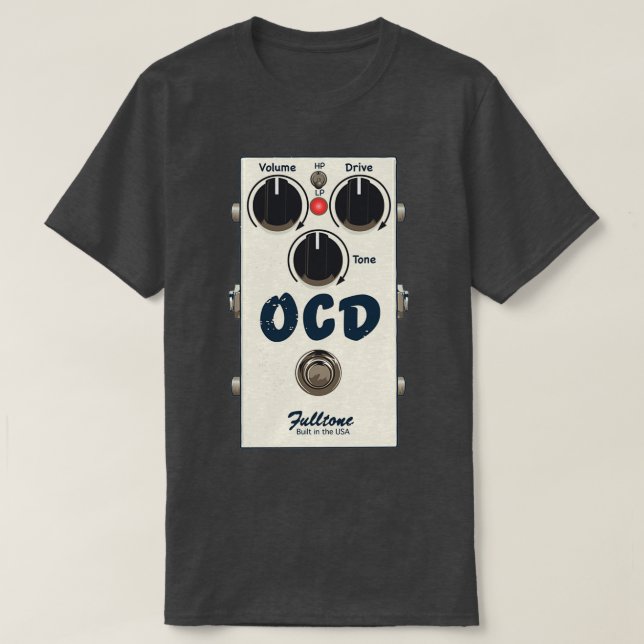 Fulltone OCD Guitar Pedal T-Shirt (Design Front)