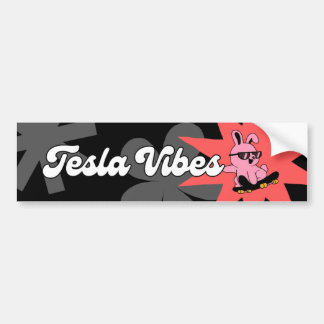 Fully adventurous sticker for your Tesla's bumper!