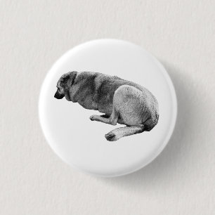 Fully at Ease 3 Cm Round Badge