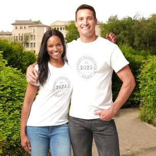 fully custom black white graduation  T-Shirt