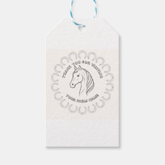 Fully Custom Horse Farm  Gift Tags