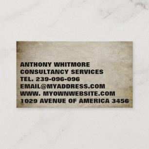 Fully custom temple choose background QR code Bus Business Card