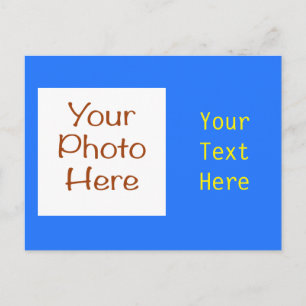 Fully Customisable Basic Postcard