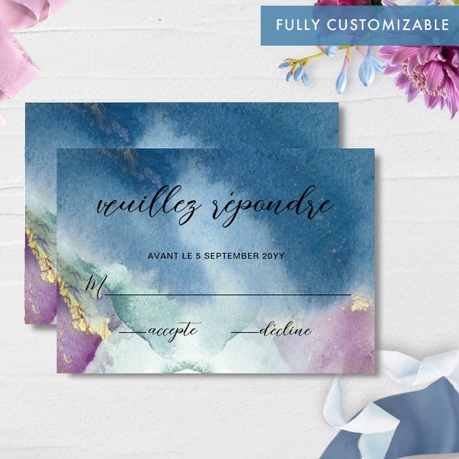Fully Customisable, Celestial Wedding RSVP (Creator Uploaded)