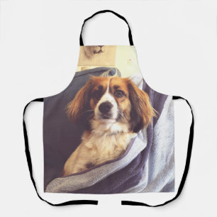 Fully customisable dog apron