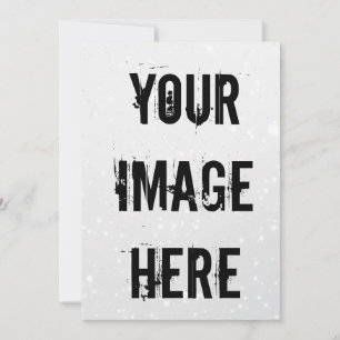 Fully Customisable Flat Save the Date Card