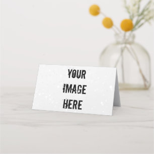 Fully Customisable Folded Place Card