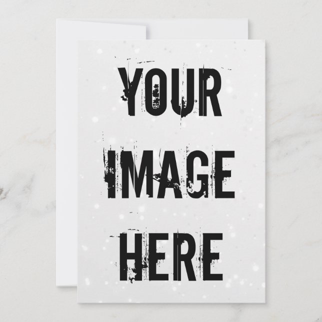 Fully Customisable Invitation (Front)