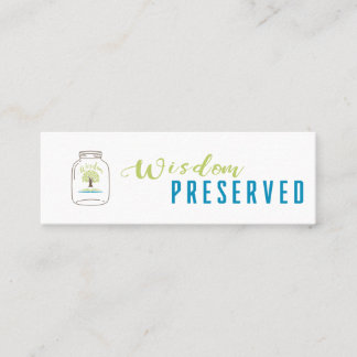 Fully Customisable Mini, 3.0" x 1.0" Business Card