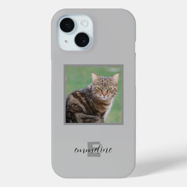 Fully Customisable Pet Portrait Phone Case (Back)