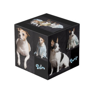 Fully customisable photo cube