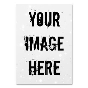 Fully Customisable Table Card