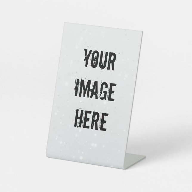 Fully Customisable Table Top Sign (Front)