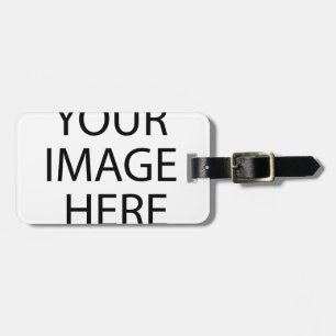 Fully Customisable YOUR IMAGE HERE Luggage Tag