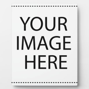 Fully Customisable YOUR IMAGE HERE Plaque