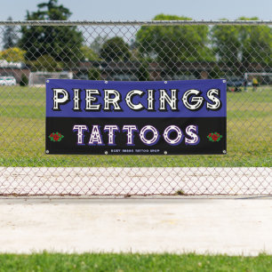 Fully Customise Tattoo Shop Attract Customers  Banner