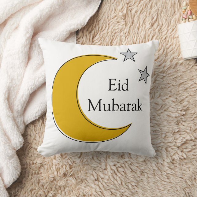 Fully Customizable Eid Mubarak Pillow (Blanket)