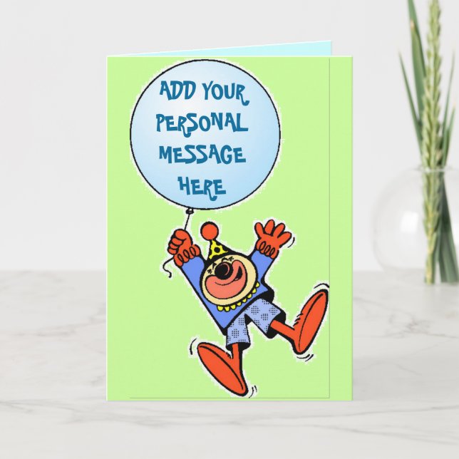 FULLY CUSTOMIZABLE PERSONAL GREETING CARDS (Front)