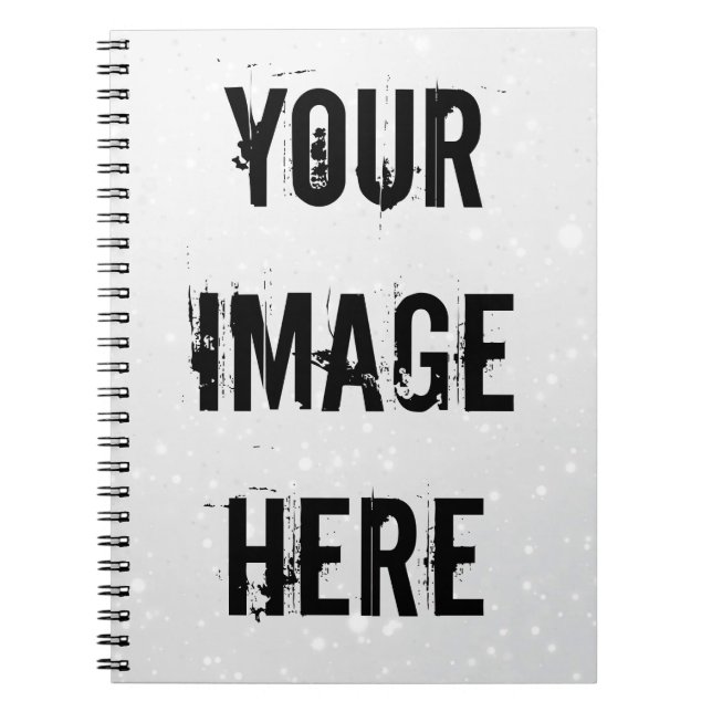 Fully Customizable Spiral Notebook (Front)