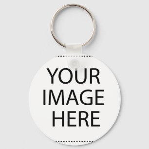 Fully Customizable YOUR IMAGE HERE Key Ring