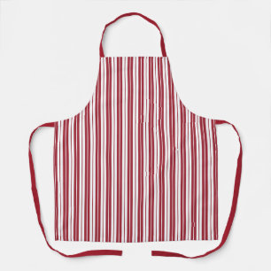 Fully Editable Colours Rustic Country Stripes Apron