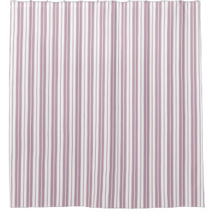Fully Editable Colours Rustic Country Stripes Shower Curtain