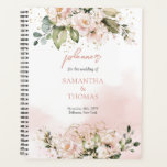 Fully editable Elegant blush pink roses eucalyptus Planner<br><div class="desc">Get ready to embark on a whimsical journey with the fully editable Elegant Blush Pink Roses Eucalyptus Planner for your dream wedding celebration! Picture lush bouquets of delicate roses intertwined with fragrant eucalyptus leaves, all elegantly captured in a planner designed for the adventurous souls ready to plan their special day...</div>