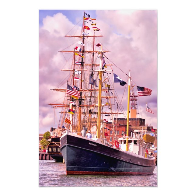 Fully Flagged Photo Print (Front)