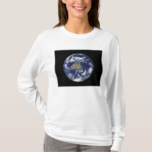 Fully lit Earth centred on Australia and Ocean T-Shirt